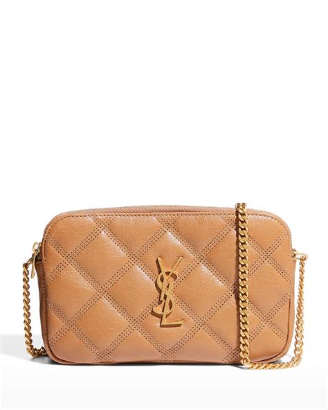 ysl double zip bag|Saint Laurent Becky YSL Quilted Double Zip Pouch Bag.